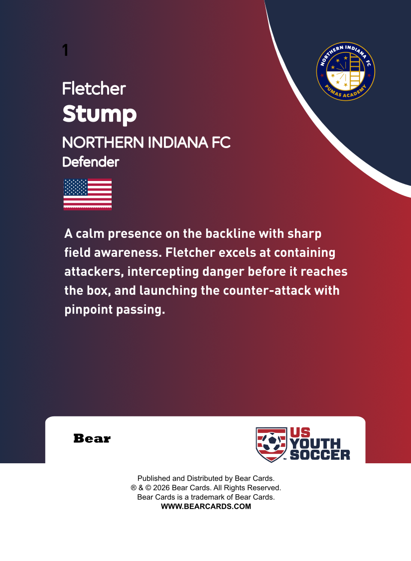 Card 1 Back